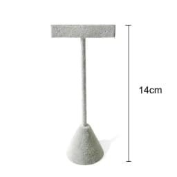 High-End Velvet Or Leather Earrings Display Storage Rack High, Medium And Low Size Jewelry Display Props Earrings Display Props