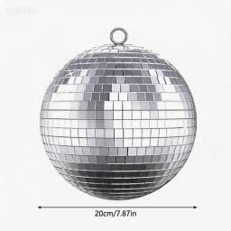 Disco Ball Hanging Mirror Ball Disco Ball Decor DJ Lights, for Disco Party Decor,Weddings,KTV ,Christmas Decor,Home Celebrations