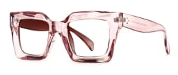 Vintage Oversized Square Anti Blue Light Reading Glasses Women Men Finished Presbyopia Eyeglasses Customized Prescription Glass