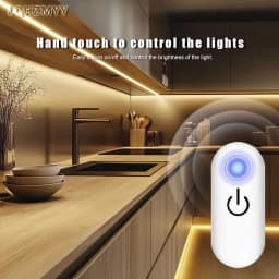 1M/2M/3M/4M/5M 1-Roll Dimmable Cob Neon Light, Low Voltage 5V USB Powered, Touch Sensor Switch, Touch Switch with Adjustable Light Brightness, White Light/Warm Light/Neutral Light, for Space-Themed Decor, Cabinet Tv Ceiling Lighting, Live Streaming Fill Light, Mirror Fill Light, Etc