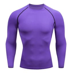 Compression Running Top Men Long Sleeve Shirt For Male Gym Clothing Quick Dry Sportswear Fitness Tee Training Workout Muscle Top