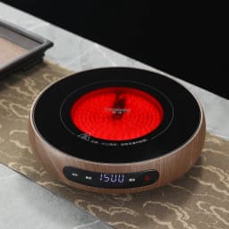 1500W Ultra thin Electric Ceramic Stove Timing Tea Maker Keep Warm Electric Tea Stove 8 Gear Heating Stove Boiling Water Heater
