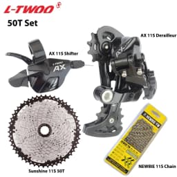 LTWOO AX 1X11 Speed Groupset Shifter Rear Derailleur NEWBIE Chain for MTB mountain Bike Sunshine Cassette 11-42T 46T 50T 11-52T