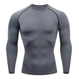 Compression Running Top Men Long Sleeve Shirt For Male Gym Clothing Quick Dry Sportswear Fitness Tee Training Workout Muscle Top