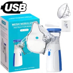 Medical Silent Mesh Nebulizer Handheld Inhaler Atomizer, Mini Portable Nebulizer Humidifier for Children & Adults