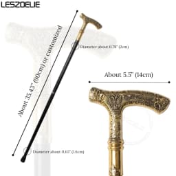 3 Styles For RUSSIA Double-headed Eagle Luxury Walking Stick Men Vintage Elegant Walking Cane Women Decorative Fashionable Canes