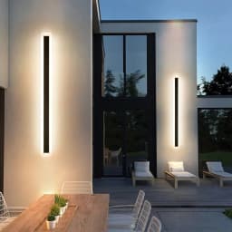 Waterproof, Wall, LED, Outdoor, IP65, Modern Style, Garden, Landscape Light, Villa, Light, Power Supply 85-265V, Adjustable