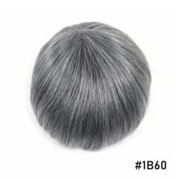 Human Hair Prosthesis for Men's Toupee Breathable Mono Toupee PU Double Knot Male Wig Unit Hairpiece Replacement System 8x10Inch