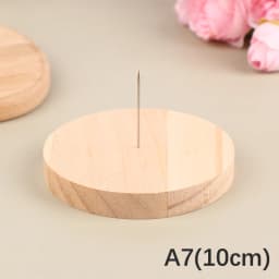 1pcs Display Stand Holder Crochet Stands Rack Support Storage Base Wooden Figure Animal Action Suppprt Base