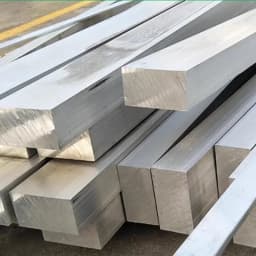 Aluminum Square Bar Rod Various Sizes