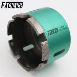 FACHICH 1pc M14 Dia20/25/35/40/45/50/68/75mm Welded Drill Core Bits Wet Drilling Marble Tile Ceramic Crowns Masonry Hole Saw