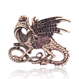 Dragon House Keychain Targaryen Dragon Shape Keyring for Fan Collection Accessories Friends Gift