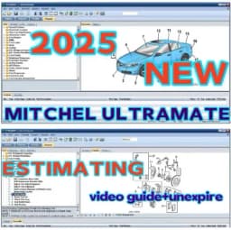 2025 NEW Mitchell Ultramate 7 Complete Advanced Estimating System + Ultra Patch & HAYNES PRO Vivid 2015.1 Automotive Workshop