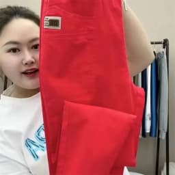 Spring Summer Women's Harem Pants High Waist Straight Casual All-match Pants Women Fashion Loose Cotton linen Trousers Female