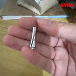 10pcs Small Size Stainless Steel Caulk Nozzle Applicator Finishing Caulk Finisher Sealant Smooth Scraper Grout Tools 5/6/7mm