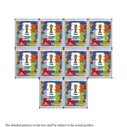 Panini 2026 FIFA World Cup Sticker Sealed Box 50 Packs Estimated 350 Collectible Soccer Player Blind Stickers For Fan Collection