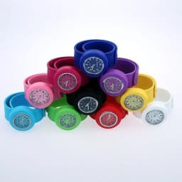 Silicone Strap Boy Girls Jelly Candy Slap Student Quartz Sports Party Gifts Analog Wristwatch Kids Watches