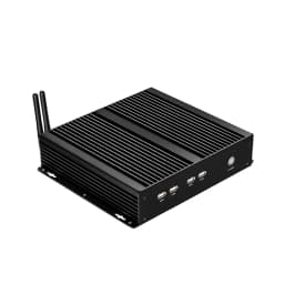XCY Fanless Industrial Mini PC Intel Core I5-3317U 4x COM DB9 8x USB Support Windows XP/7/8/10 Linux