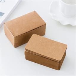 100Pcs 5.3*9cm Blank Card For Business Cards For Message And Book Name Blank Cards For Business Card Message Cards 300gsm