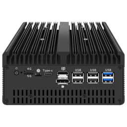 Topton Solid Firewall Mini PC Ultra 9 185H 7 155H 4x/2x 10G SFP 6*2.5G LAN Intel VPro Thunderbolt 4 2xNVMe Proxmox Home Server