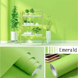 Solid Color Stickers Self-adhesive Waterproof PVC Bedroom Dormitory Wardrobe Wall Renovation Wallpaper DIY Home Decor