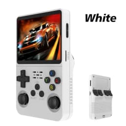 128G Open Source Video Game Console Linux System 3.5 Inch IPS Screen Orange Portable Pocket Video Player 64G 256G best Game