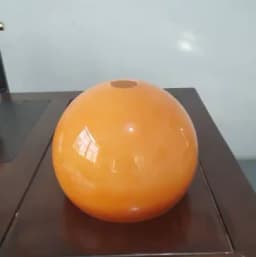 Acrylic Lampshade Plastic Lampcover Gradient Yellow Floor Lamp Shell