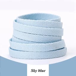 1 Pair 4 Colors Air Force One Sneakers Shoelaces AF1/AJ Shoe Laces Cotton Flat Shoe Lace 120/140/160 CM Laces for Shoes Shoestri
