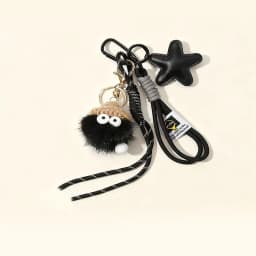 Unisex Bag Pendant Small Coal Ball Camera Bag Pendant Decoration Pendant Decoration For Girls Cute Fashion Funny Simple Pendant