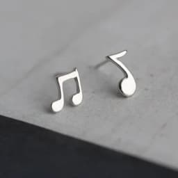 Silver Plated Creative Ear Hole Earrings for Women Prevent Korean Style Stud Earrings Allergy Earrings Fine Jewelry Accessories