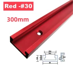 Workbench T-Slot Aluminium Alloy Miter Track T Sliding Slider T Bolts Nut Set Woodworking T-Track Jig Fixture Tools