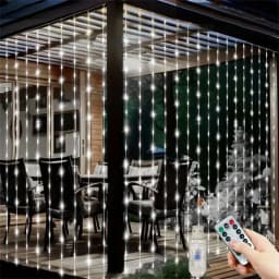 Remote Control USB Fairy Lights 3 4 6 Meters LED Curtain String Lights for Christmas Home Bedroom Decoration Festive Party