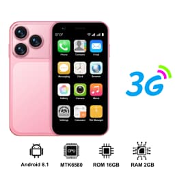 SERVO 18SE Mini Android Smartphone 3.0" Screen 3G Dual SIM 2GB 16GB Face Unlock WiFi GPS HiFi Sound Unlocked Pocket Mobile Phone
