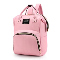 Large Capacity Canvas Mummy Bag Multifunctional Baby Bottle Thermal Insulation Travel Storage Bag Fashion Mummy Bag Hanging Bag