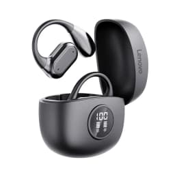 Original Lenovo Q17 Pro Clip-On-Ear Wireless Bluetooth Earphone With LED Noise Cancelling TWS Sport Earbuds Gaming Headset