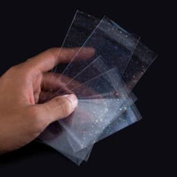 20/50pcs Clear Flash Star Self-adhesive Bags Holographic Laser Pouch for DIY Jewelry Package Badge Gift Sample Candy Plastic Bag