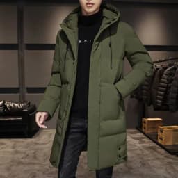 8XL Plus Size Parkas Men's Winter Thicken Warm Jackets Casual Loose Black Hooded Padded Jackets Man Big Size 7XL Paraks Coats
