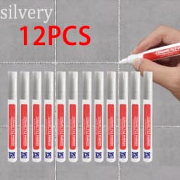 3PCS Tile Marker Tile Grout Repair Tile Grout RepairTiles Marker Joint Feeding Pen Tiles Paint Pen Erasable Whiteboard Marker
