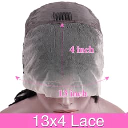 26 46 Inch 200% Density 13x4 13x6 HD Transparent Lace Frontal Wig Body Wave Human Hair Brazilian Pre Plucked 7x6 360 Full Lace Closure Wigs For Women