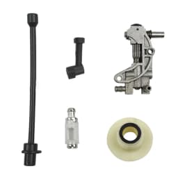 5/7Pcs Oil Drive Pump Kit For 4500 5800 45CC 52CC And 58CC Chinese Chainsaw Models Oil Pump Cover Chainsaw Oil Saw Accessories