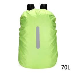KoKossi 20L-80L Backpack Rain Cover Outdoor Hiking Camping Waterproof Bag Cover Dustproof Cover Lightweight Durable Reflective