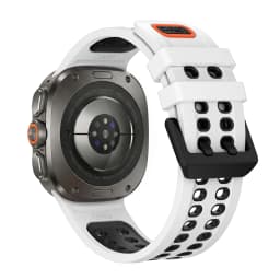 Two-tone Silicone Strap For Samsung Galaxy Watch Ultra 2025 Outdoor Sports Breathable Bracelet Correa for Galaxy Watch Ultra 2