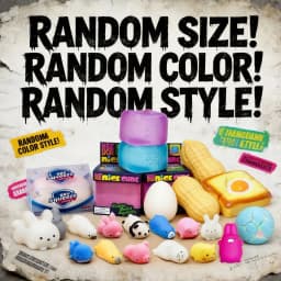 2026 Hot Cute Ocean Squishy Cube Blind Box Random Surprise Squeeze Toys 1Pcs Guaranteed Lucky Stress Relief Fidget Toy Set