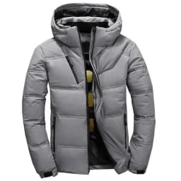Parkas Winter Thickened Mens Down Jacket Men's Casual Lightweight Down Jacket Skiing Climbing Hunting Hooded Warm Duck Down Coat