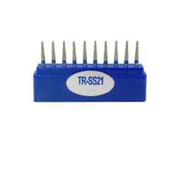10Pcs/Box Dental Diamond Bur FG High Speed Burs TR SERIES for Teeth Polishing 1.6mm