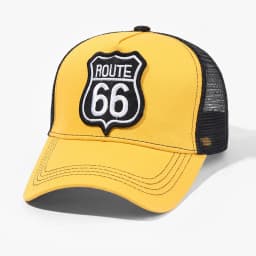 ROUTE 66 Baseball Cap Spring Autumn Mesh Snapbac Hat For Women Men Trucker Hat