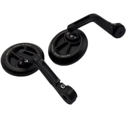 Pair Motorcycle Rearview Handlebar Mirrors Side Mirrors FOR Harley-Davidson Sportster S Iron 883 883 Forty-Eight Low Rider S