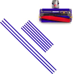 Soft Plush Stripes Accessories for Dyson V6 V7 V8 V10 V11 V15 Vacuum Cleaner Soft Roller Replacement Parts
