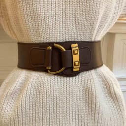 Waist Belt Women's Decorative Coat Suit Multifunctional Stretchable Elastic Waist Belt Hole Free Fashion Retro Unique Personaliz