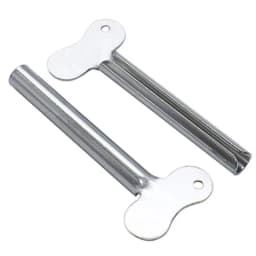 Stainless Steel Toothpaste Tube Squeezers Metal Key Toothpaste Squeezers for Bathroom Hair Dye Cosmetic Tubes Squeezer
